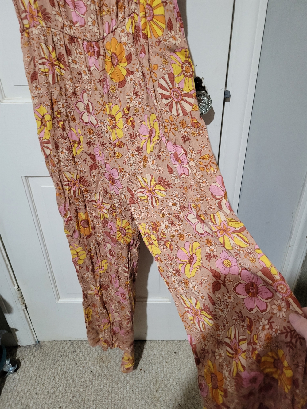 Floral Ruffle-Strap Jumpsuit - Picture 2 of 6